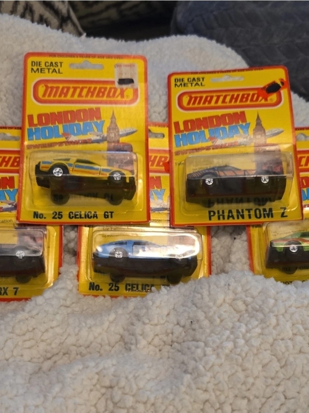 Matchbox London Holiday Die-Cast Toy Cars Mint From 1983
